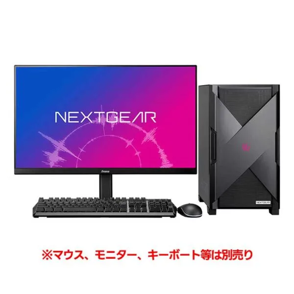 mouseの10万円以下で買えるゲーミングパソコン NEXTGEAR JG-A5G1D まる 